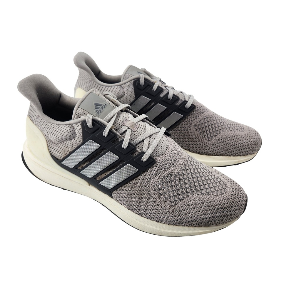 Adidas UBounce DNA Mens Size 13 Gray Running Shoes IG6003 Athletic Sneakers